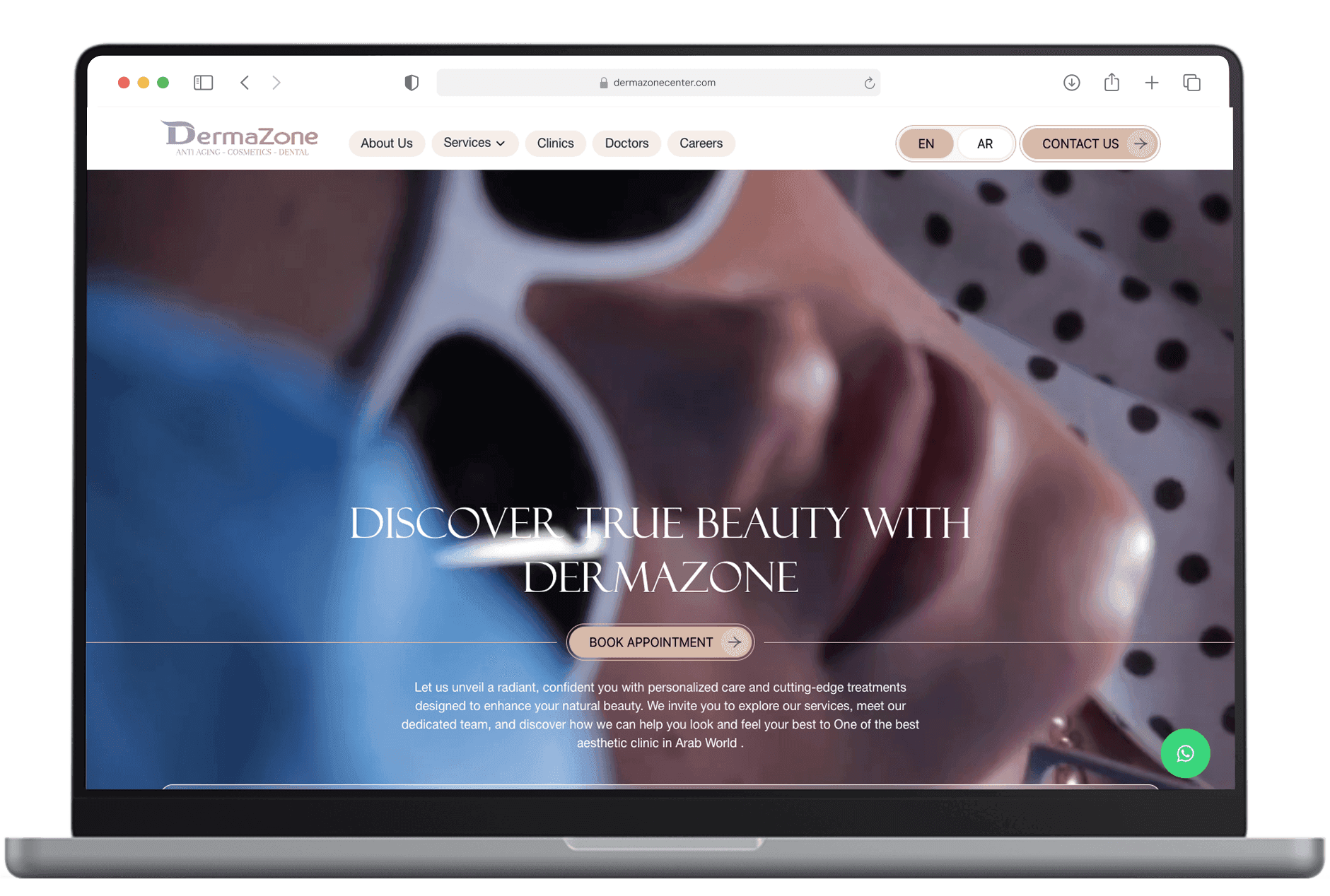 Dermazone laser and cosmetic center